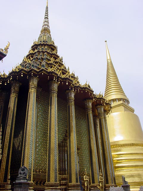 Mondop and Chedi at Wat Phrakaew, Bangkok