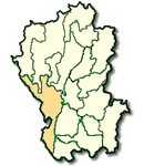 Tak province Map, Northern Thailand