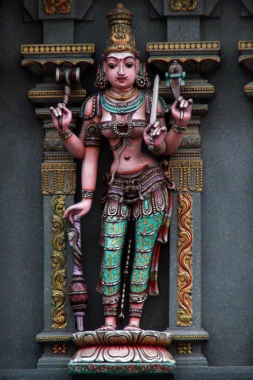 Goddess at Sri Maha Mariamman Temple, Bangkok