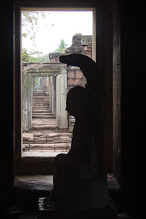 Buddha Image in the Main Sanctuary at Prasat Hin Phimai