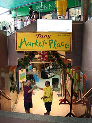 Tops Market Place, Robinson Department Store, Sukhumvit Road, Bangkok