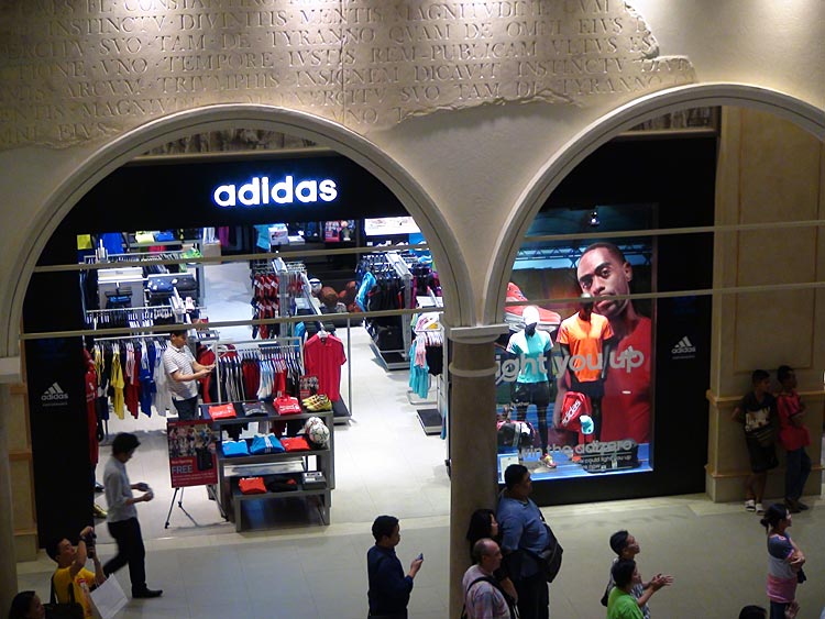 Adidas Shop at Terminal 21, Bangkok