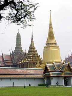 Wat Phrakaew, (Temple of the Emerald Buddha), Rattanakosin Island, Bangkok