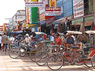 Local transport in Sakon Nakhon