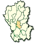 Sukhothai province Map, Northern Thailand
