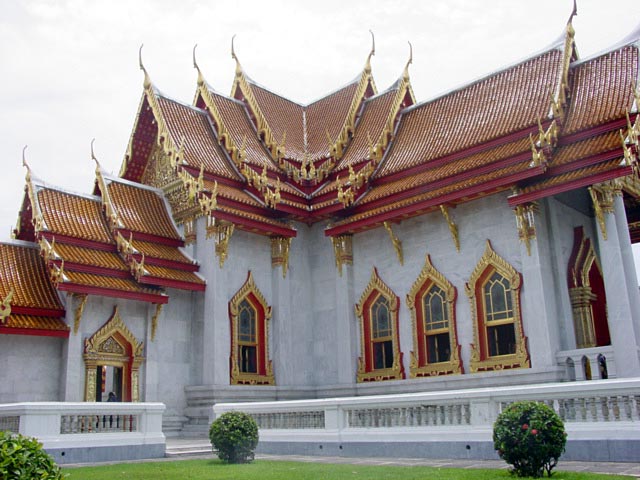 Ubosoth at Wat Benchamabophit in Bangkok,Thailand