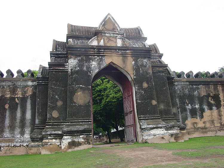 Phra Narai Ratchaniwet, Gate to King Narai's Palace in Lopburi, Thailand