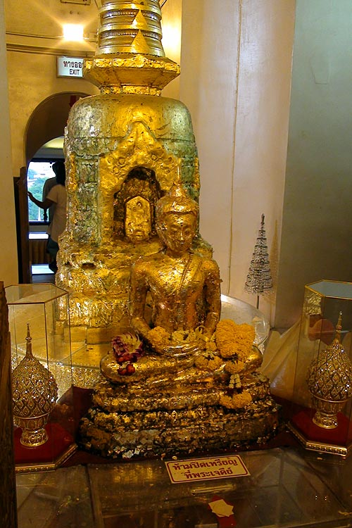 Buddha Image at Golden Mount, Bangkok