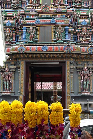 Entrance of Sri Maha Mariamman Temple on Silom Road