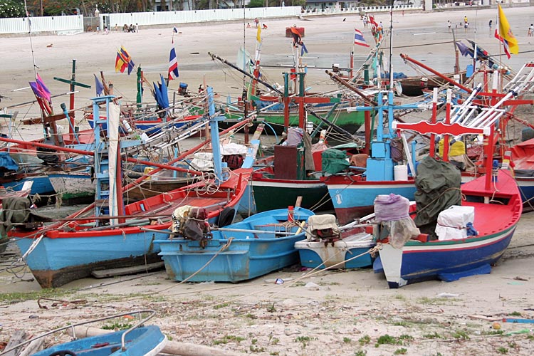 Fishing Boats, Hua Hin
