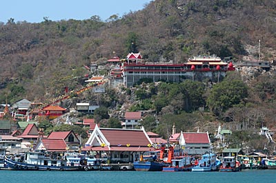 Åben trække grafisk Ko Si Chang in Chonburi Province, Thailand