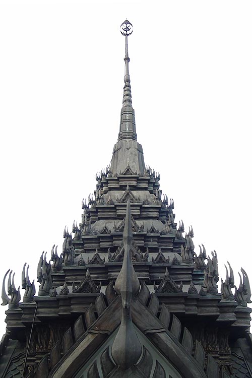Individual Metal Spire at Loha Prasat (Metal Castle), Bangkok