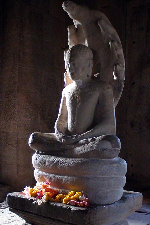 Buddha Image in the main tower.