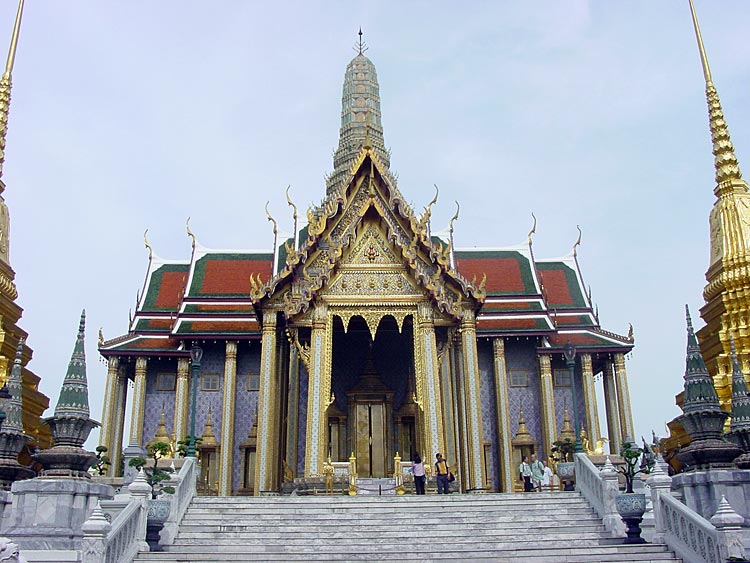 Royal Pantheon Building at Wat Phrakaew 